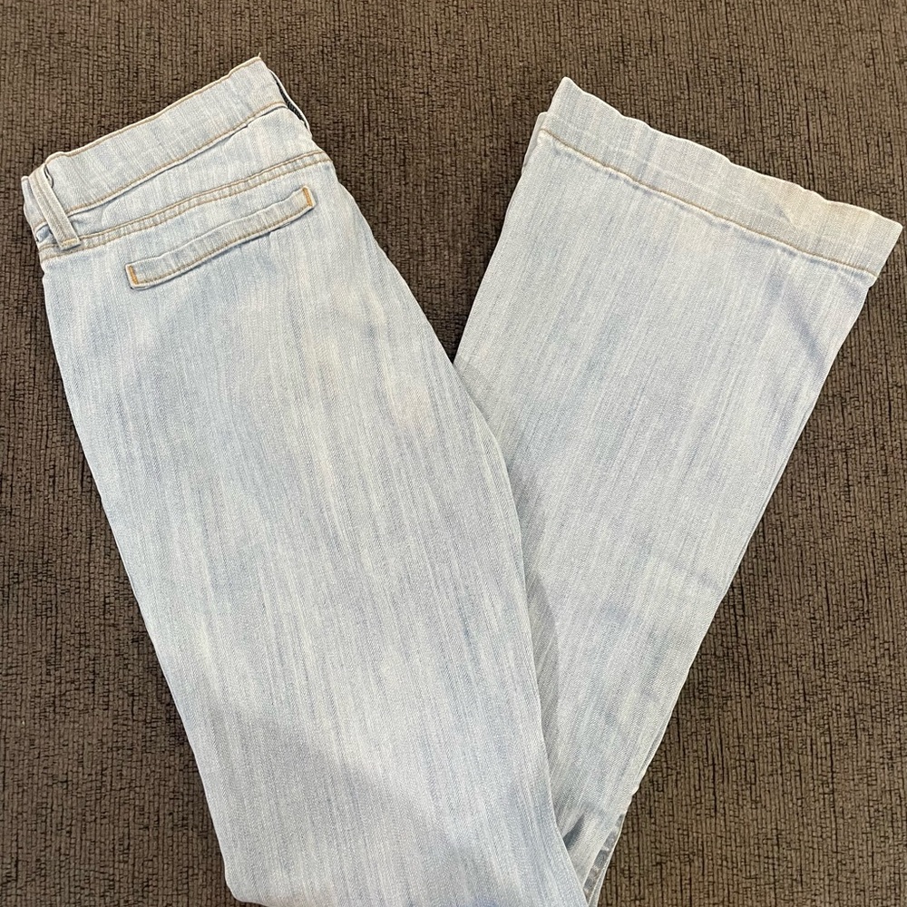 Stylish Light Blue Flare & Wide Leg Jeans